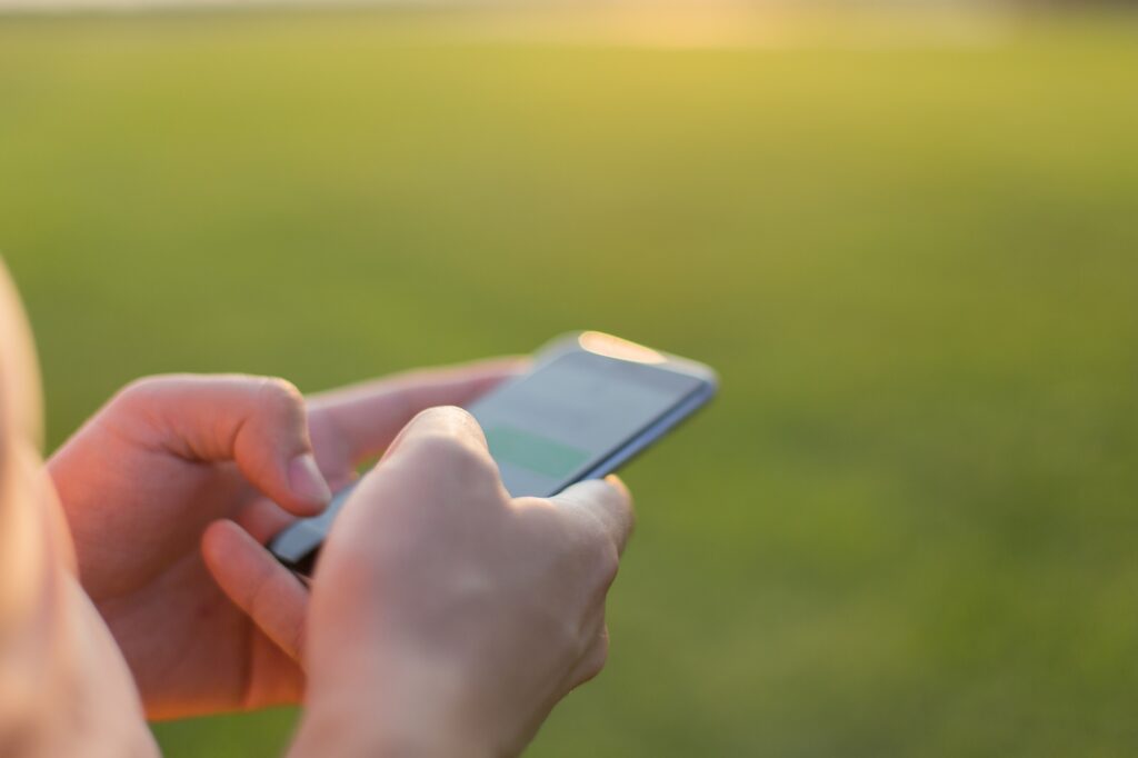 using mobile technology